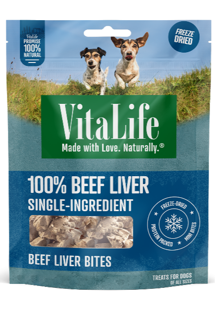 VitaLife Beef Liver Bites pack image