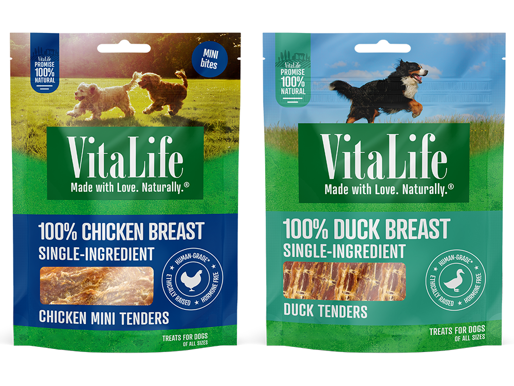 VitaLife main home page jerky treats images